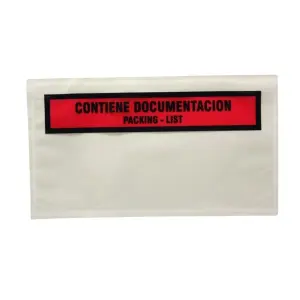 Sobre Autoadhesivo Para Envío De Documentos 240x135mm - Packing List