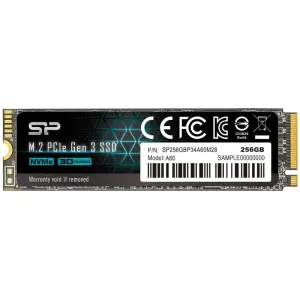 Silicon Power P34A60 256GB SSD M.2 PCIe Gen3x4 NVMe