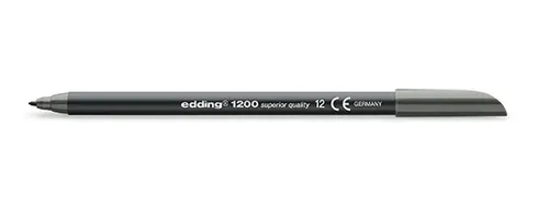 Edding Rotulador 1200 Punta Fina Gris