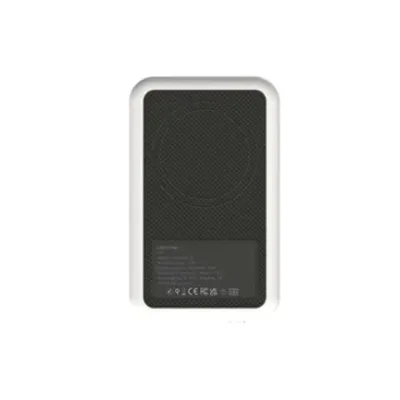 Kreafunk Cargador Power Bank Con Carga Inalámbrica Qi 5K Mah Blanco