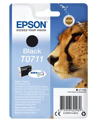 Epson Cartucho T0711 Negro