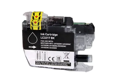 Brother LC3217 Negro Cartucho de Tinta Genérico Reemplazo LC3217BK