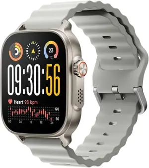 Realme Watch 5 Reloj Inteligente Smartwatch Pantalla Amoled 1,97" - IP68 - Autonomia hasta 16 Dias - Cuerpo de Aluminio - NFC - Color Plata