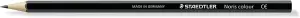 Staedtler Noris Colour 185 Lápiz Hexagonal de Color Negro - Resistente a la Rotura - Material Wopex