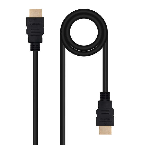 Nanocable Cable Hdmi V2.0 Macho A Hdmi V2.0 Macho 1M - 4K@60Hz 18Gbps - Color Negro