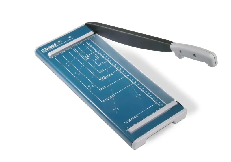 Dahle 502 Cizalla De Palanca Formato A4 - Capacidad 8 Hojas - Cuchilla Superior De Acero Macizo