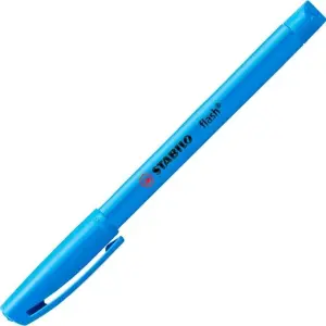 Stabilo Marcador Fluorescente Flash Azul - Caja de 10 Unidades