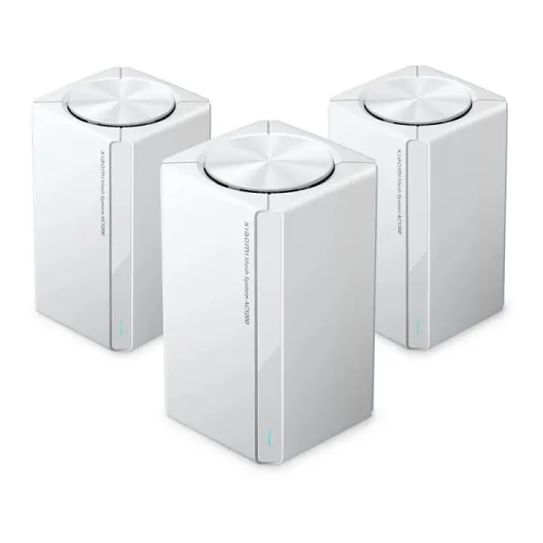 Xiaomi Ac1200 Pack De 3 Sistemas Wifi Mesh Dual Band - Velocidad Hasta 1200Mbps - 2 Puertos Rj-45