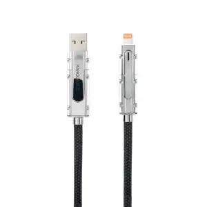 Nanocable Cable USB-C y USB-A a Lightning 2M