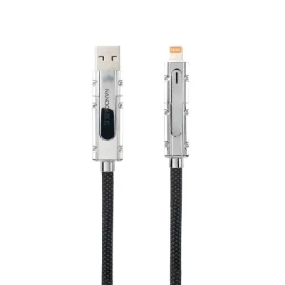 Nanocable Cable USB-C y USB-A a Lightning 2M