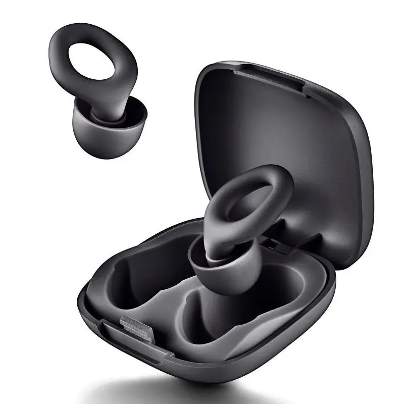 NGS Tapones Silicona Funda Negro para Auriculares