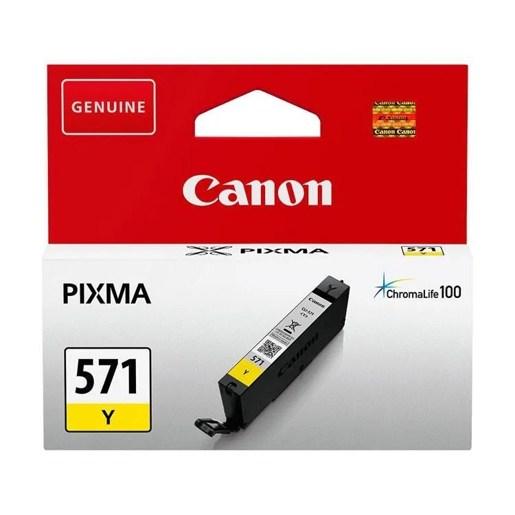 Canon Tinta Amarillo Mg 5750/6850/7750 - Cli 571Y