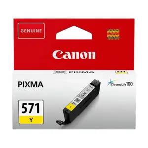 Canon CLI-571 Cartucho de Tinta Amarillo Original