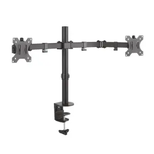 Aisens Soporte De Mesa Eco Giratorio Inclinable 3 Pivotes 2 Brazos Para TV/Monitor 8Kg 13"/32" Negro
