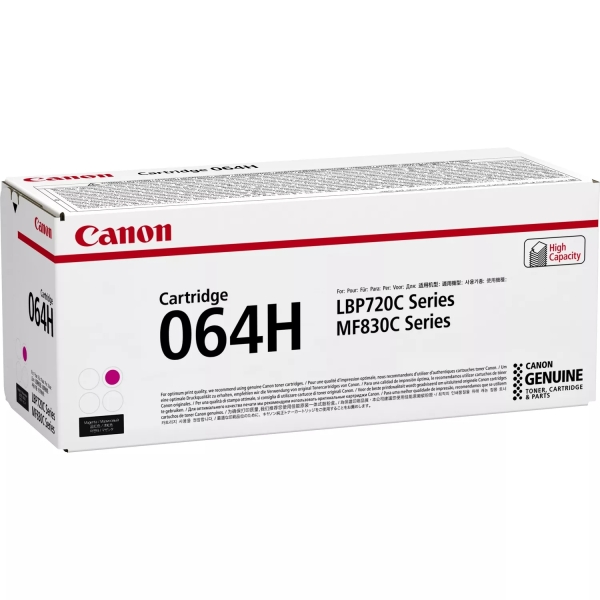 Canon 064H Magenta Cartucho De Toner Original - 4934C001
