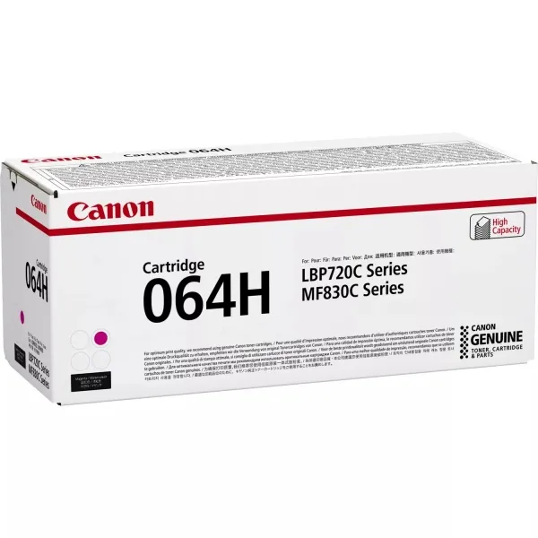 Canon 064H Magenta Cartucho De Toner Original - 4934C001
