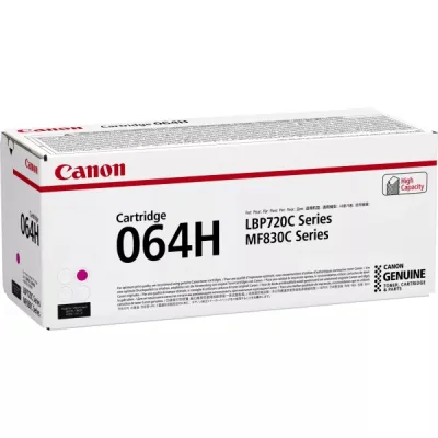 Canon 064H Cartucho de Tóner Original Magenta