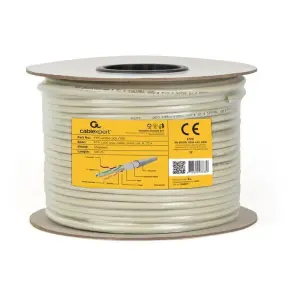 Gembird CAT6 FTP 100m Cable de Red Gris F/UTP
