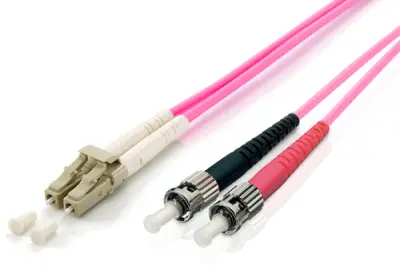 Equip Cable Fibra Óptica Multimodo LC/ST 50/125µ 1M OM4 LSZH