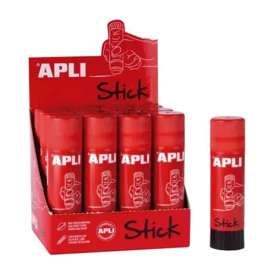 Apli Barra de Pegamento 40g - Secado Instantáneo - Apto para Uso Escolar