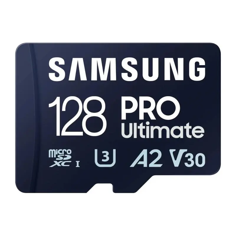 Samsung MicroSDHC PRO Ultimate 128GB U3 V30 A2 4K Memory Card