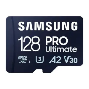 Samsung MicroSDHC PRO Ultimate 128GB U3 V30 A2 4K Memory Card