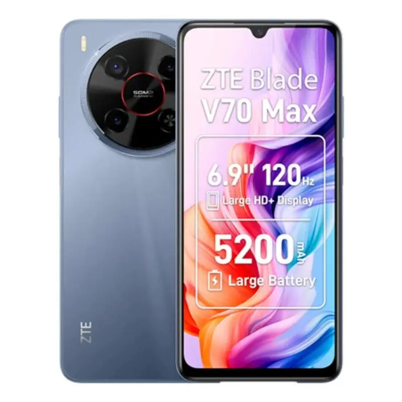 ZTE Blade V70 Max 6.9" HD+ 4GB RAM 256GB Gray Smartphone