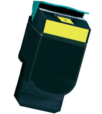 Lexmark Cx310/Cx410/Cx510 Amarillo Cartucho De Toner Generico - Reemplaza 80C2Sy0/80C2Sye/802Sy/80C20Y0/80C20Ye/802Y