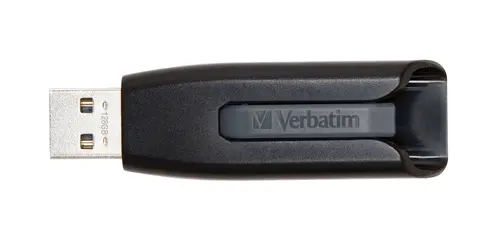 Verbatim Pendrive V3 Store 'N' Go 128GB Retráctil USB 3.2 Negro