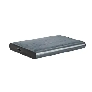 Gembird Caja USB 3.1 2.5'' USB-C Aluminio Cepillado Gris