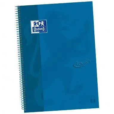 Oxford Cuaderno Touch Europeanbook 1 Write&Erase 80H A4+ 5X5Mm Microperforado Tapa Extradura Azul Denim