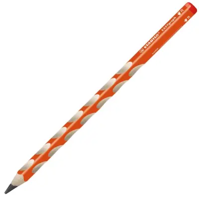 Stabilo Easygraph Lápiz de Grafito HB 3.15mm Diseño Ergonómico Uso Diestro Naranja