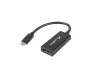 Lanberg Adaptador USB Tipo C a DisplayPort 0,15 m Negro