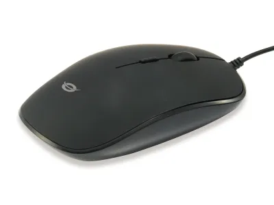 Conceptronic Mouse Óptico Ergonomía y Precisión Negro