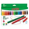 Alpino Pack de 24 Rotuladores Superlavables de Colores - Punta de 3mm - Uso Escolar