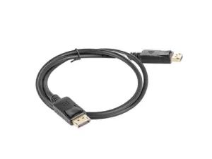 Lanberg Cable DisplayPort 1m Negro CA-DPDP-10CC-0010-BK