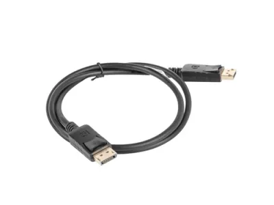 Lanberg Cable DisplayPort 1m Negro CA-DPDP-10CC-0010-BK