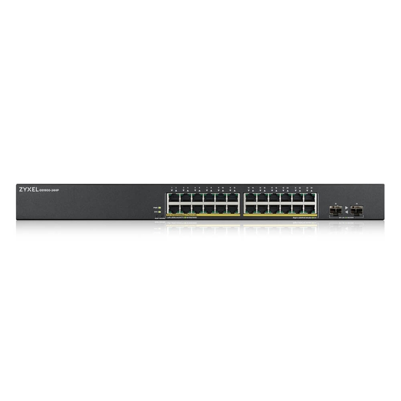 Zyxel Gs1900-24Hpv2 Switch L2 24Xgbe Poe Rackmount