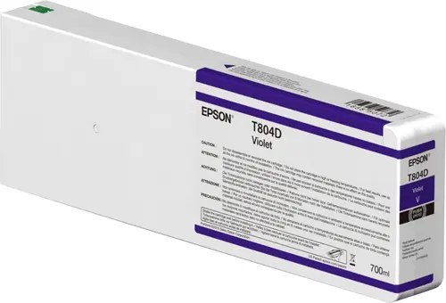 Epson T804D/T824D Violeta Cartucho De Tinta Pigmentada Generico - Reemplaza C13T804D00/C13T824D00