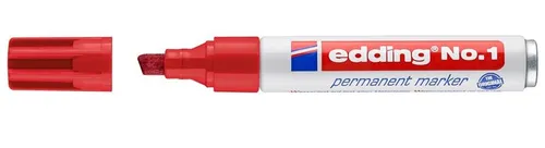 Edding Marcador Permanente Nº 1 Rojo