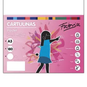 Fabrisa Cartulina 180G A3 50H Blanca