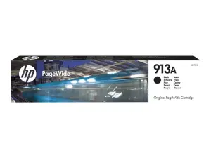 HP Tinta Negra Nº 913A para PageWide 352DW/377DW/477DW MFP
