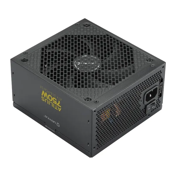 Unykach Atilius 3.1 Black 750W 80 Plus Gold Fuente De Alimentacion 750W Atx 3.1 - Full Modular - Ventilador 120Mm
