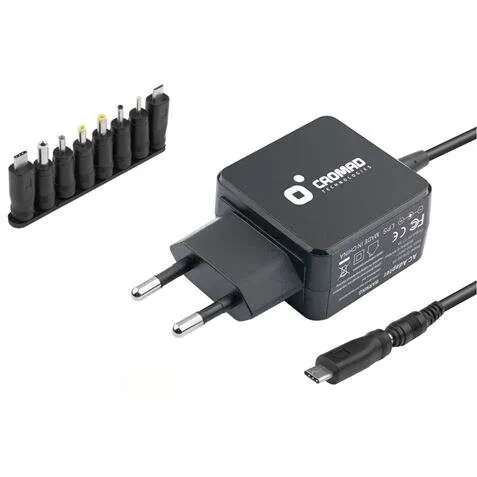 Cromad Cargador De Pared Universal Automatico 16W - 9 Conectores Diferentes