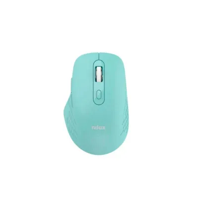 Nilox Ratón Dual Wireless 1600 DPI Silencioso Cyan