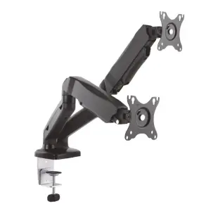 Aisens Soporte De Mesa Contrapeso Giratorio E Inclinable 3 Pivotes 2 Brazos (13"-32")