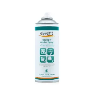 Ewent Isopropyl Alcohol Spray 400ml para Limpieza y Desinfección