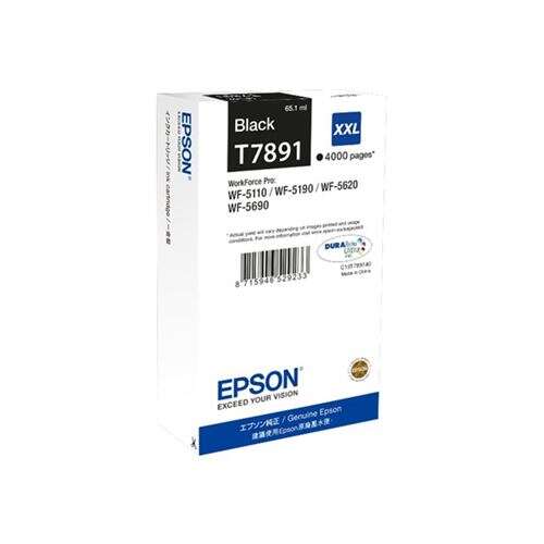 Epson T7891 Negro Cartucho De Tinta Original - C13T789140