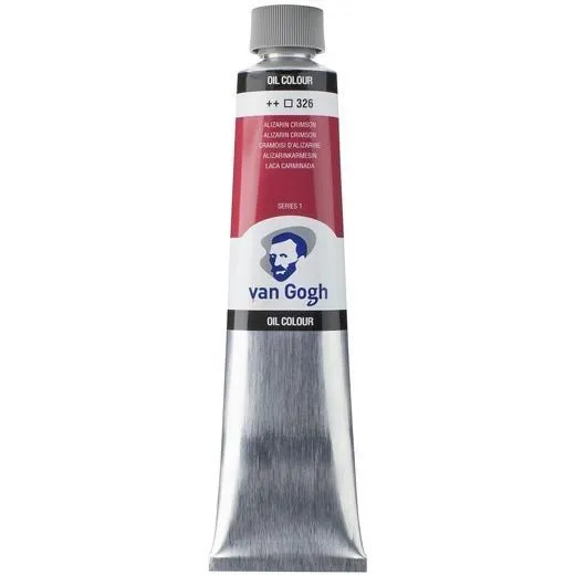 Talens Van Gogh Tubo De 40Ml Pintura Al Óleo Laca Carminada 326 Transparente