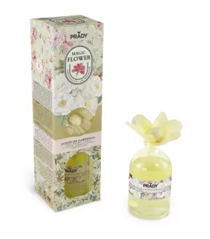 Prady Ambientador Magic Flower Jardín de Gardenias 100ml Frasco de Cristal